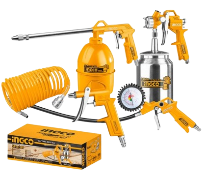 SET PISTOLETS A PEINTURE 5PCS